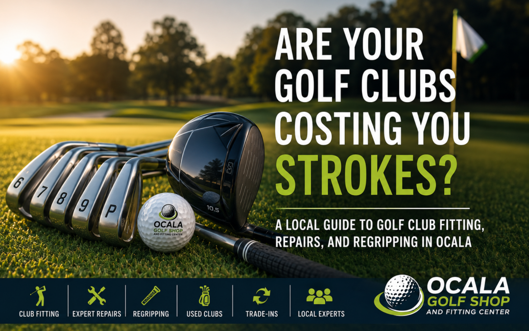Are Your Golf Clubs Costing You Strokes? A Local Guide to Golf Club Fitting, Repairs, and Regripping in Ocala